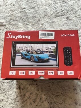 JOY-D009 Black Car Stereo with 7" Display - Black